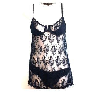 🖤VerySexy Victoria’s Secret 34C Chemise Lingerie